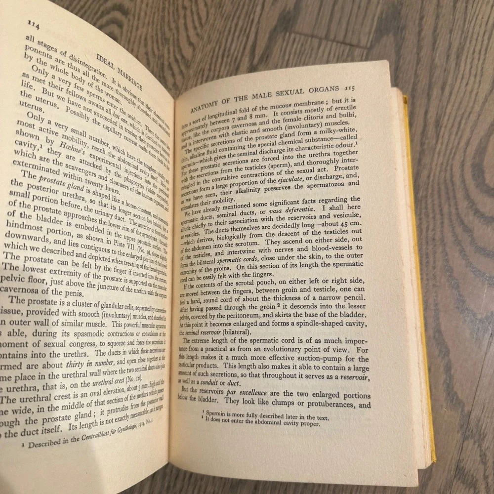 Ideal Marriage: Its Physiology and Technique Th. H. Van de Velde, M.D. HC
